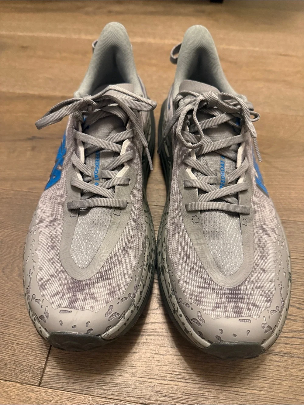 Hoka Men’s Speedgoat 6 Gray Trail Shoe NWOT